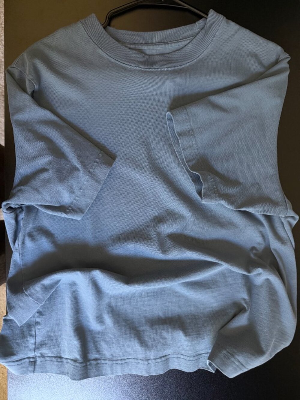 Abercrombie Light Blue Premium Polished Tee XS